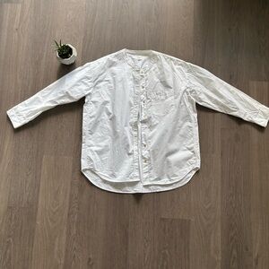 Wilfred White Button Down Shirt